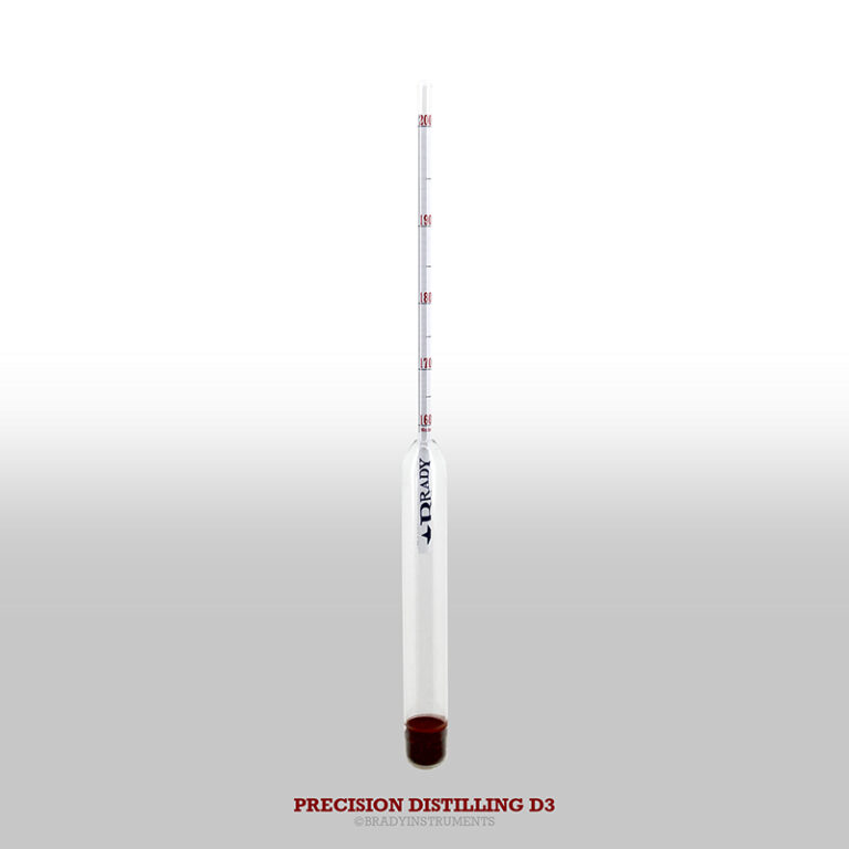 Precision Distilling Hydrometer System Brady Instruments